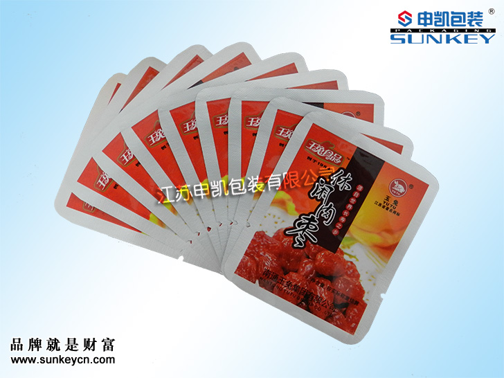 玉兔食品圆角包装