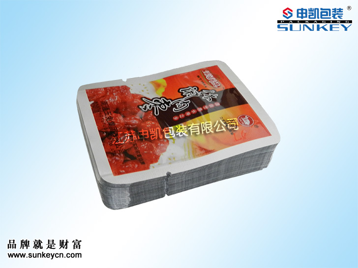 玉兔食品圆角包装