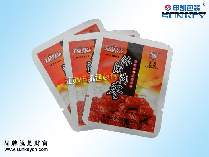 玉兔食品圆角包装