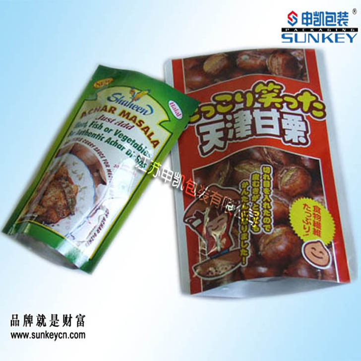 直立包装袋|食品站立袋|食品包装